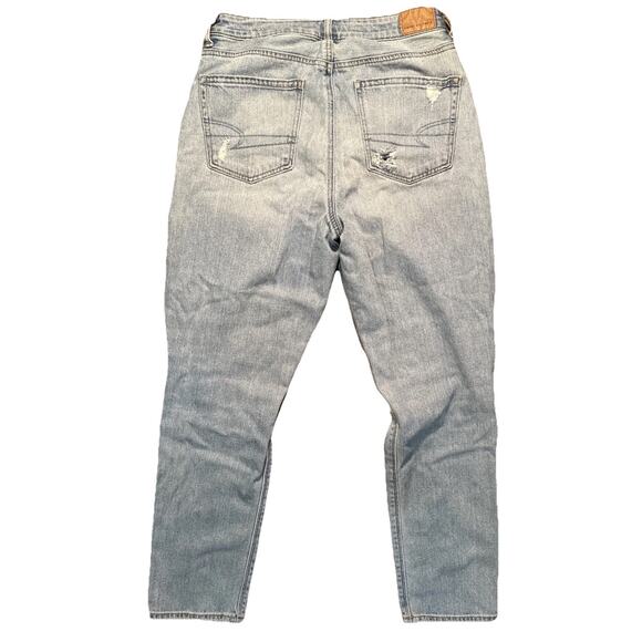 American Eagle Jeans Womens Blue 6 Distressed Mom Jean - Picture 7 of 7